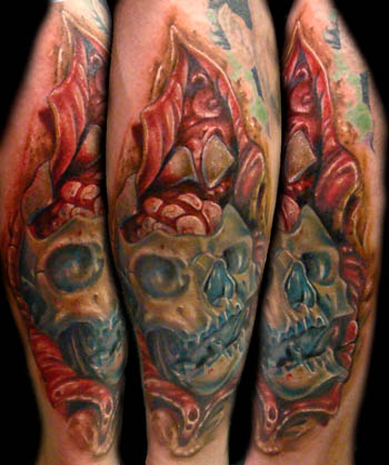 evil skull tattoo. Tattoos. Tattoos Evil. SKULL N
