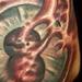 weight of blind eye Tattoo Thumbnail
