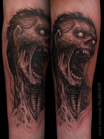 Tattoos - Scottso - Zombie