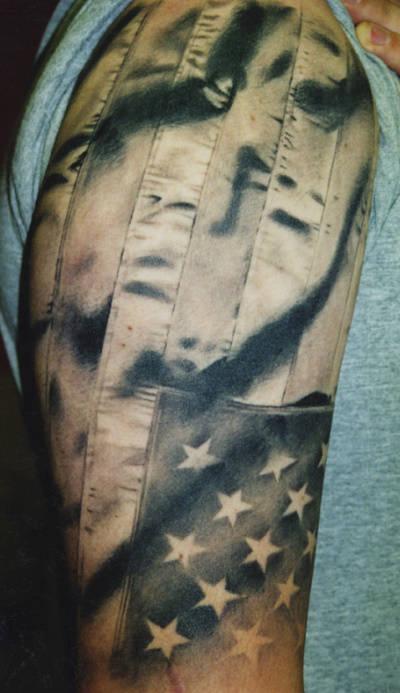 american flag tattoos for women. american flag tattoos.