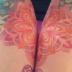 Tattoos - Jenns Flight and flowers body set ( cosmic mandalas) - 91936