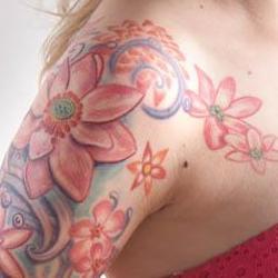 Tattoos - Renee Vintage floral bodyset - 73235