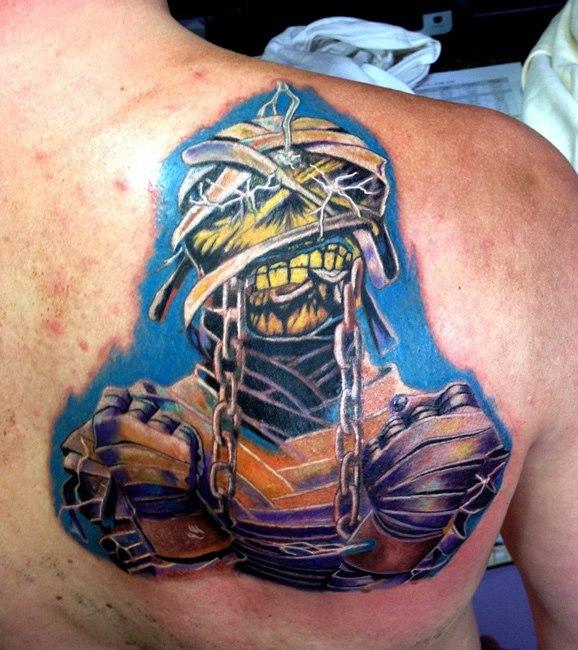 iron maiden mummy tattoo by micle andersson tattoonow iron maiden mummy tattoo by micle andersson tattoonow