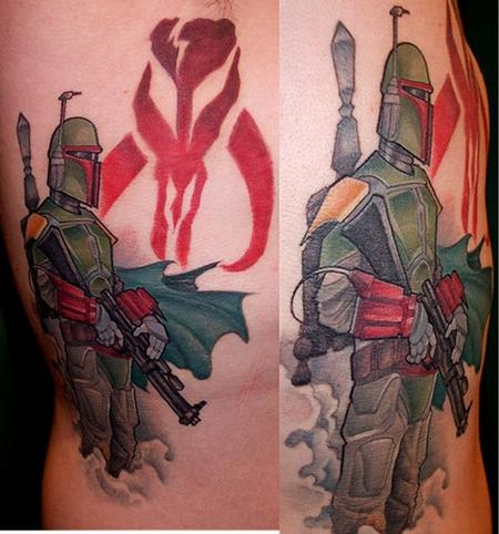 Mike Boissoneault - boba fett rib piece