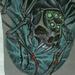 Tattoos - skull-spider print - 71692