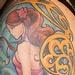 Tattoos - art nouveau tarot card half sleeve  - 71659