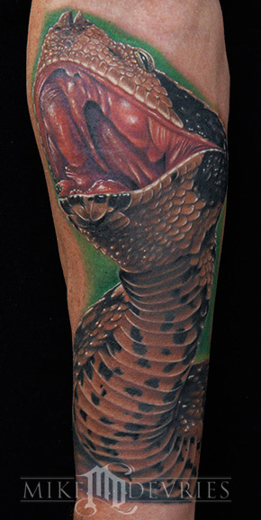 Tattoos Nature Animal Snake Gaboon Viper Now viewing image 2 of 3 previous