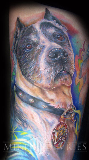 Mike DeVries - Bonds dog