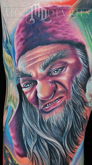 Mike DeVries - Narnia Tattoo