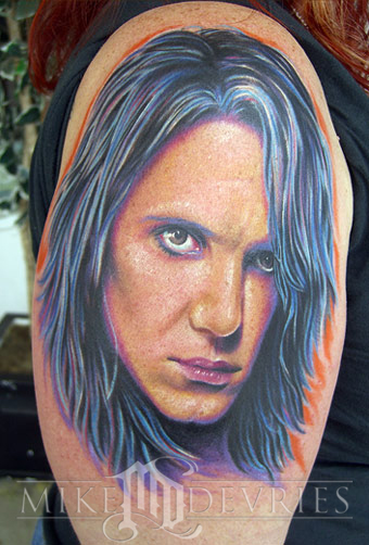 Mike DeVries - Criss Angel Tattoo