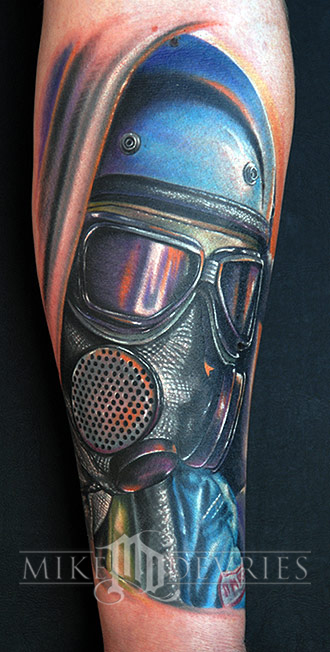 Mike DeVries - Drag Racer Tattoo