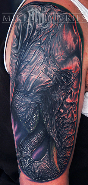 Mike DeVries - Elephant Tattoo