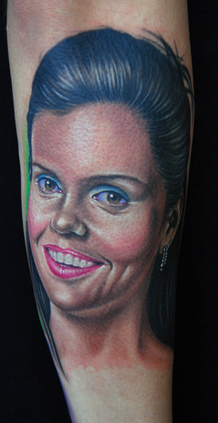 Mike DeVries - Portrait Tattoo