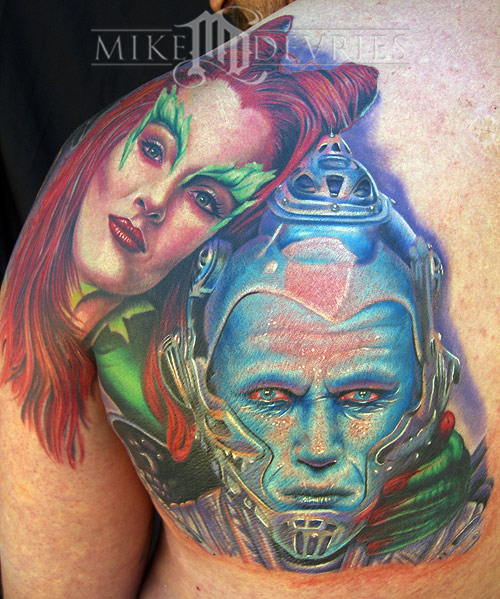 ivy tattoo. Ivy and Mr.Freeze