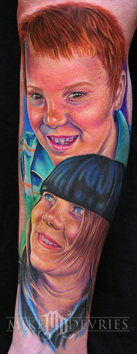 Mike DeVries - Aidan & Shea Tattoo