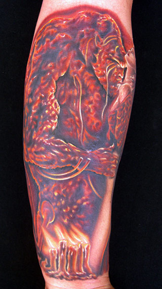 Mike DeVries - Monster Tattoo