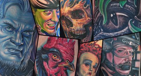 Realistic Color Tattoos and Portraits 