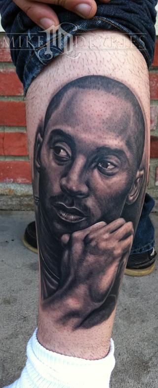 kobe bryant tattoo. Mike DeVries - Kobe Bryant