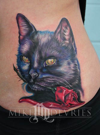  Tattoos on Black Cat   Tattoos