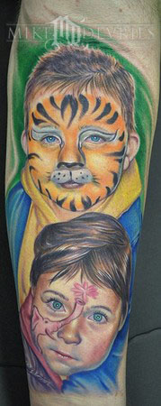 Mike DeVries - Kids Face Paint Tattoo