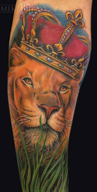 Lion King Tattoo Mike DeVries Lion King Large Image Leave Comment