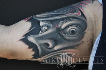 Mike DeVries - Mystere Tattoo