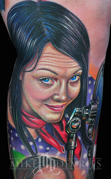 Mike DeVries - Meg White Tattoo