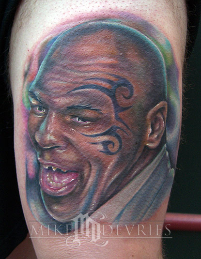 Mike DeVries - Mike Tyson Tattoo