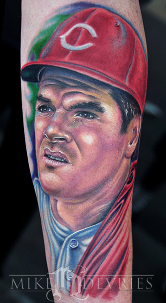 Mike DeVries - Pete Rose Tattoo