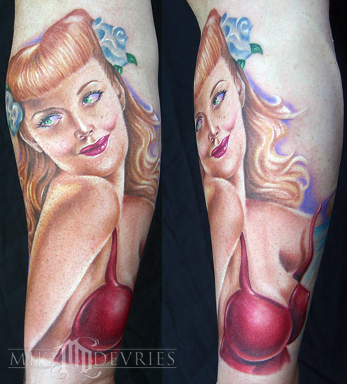 Pin Up Tattoo