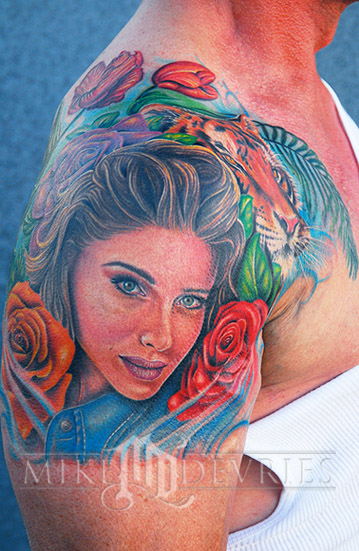 Mike DeVries - Sylvester Tattoo