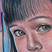 Tattoos - Little girl Portrait - 23756