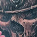 Tattoos - Skull Samurai Tattoo - 67621