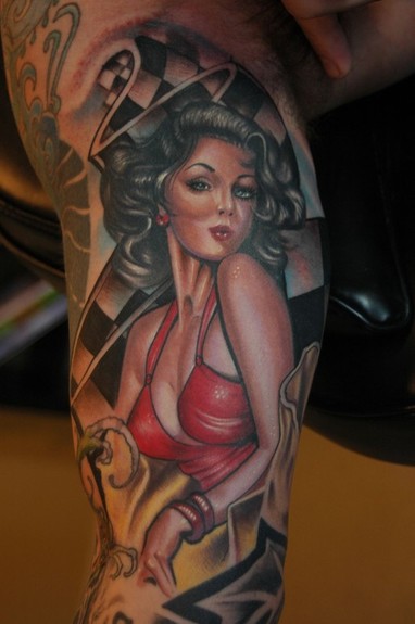 Mike Toth Pin Up Girl