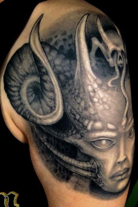 Tattoos - HR Giger Ripperized - 63151