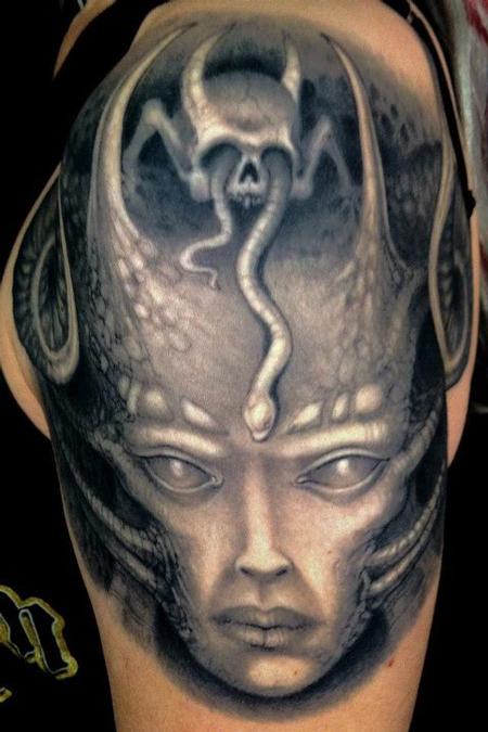 Tattoos - HR Giger Ripperized - 63150