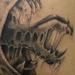 Black and Gray Alien Tattoo Tattoo Thumbnail