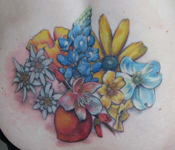Tattoos - Kim Reed - asheville flowers