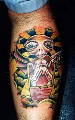 Tattoos - Ricky McGee - Coffin