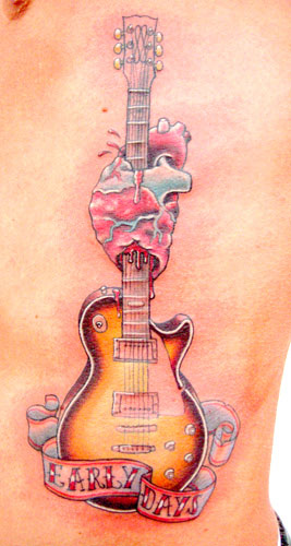 music heart tattoo. Galleries: Music tattoos,