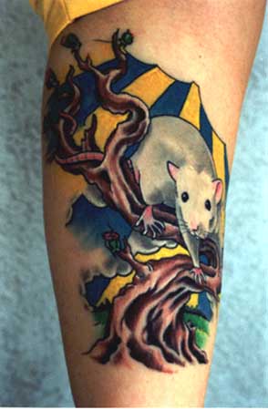 Tattoos - Mouse in Tree - 14723