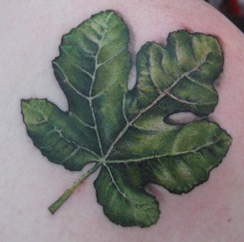 Tattoos - leaf - 46421