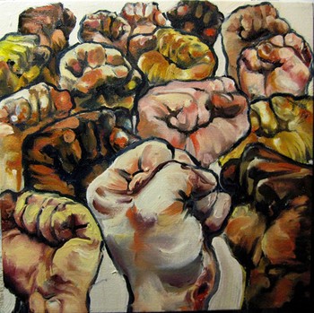 Tattoos - fists - 46429