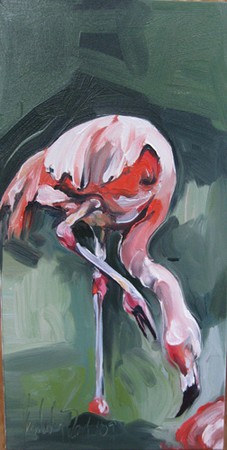 Tattoos - flamingo left panel - 46449
