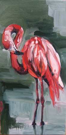 Tattoos - flamingo right panel - 46451