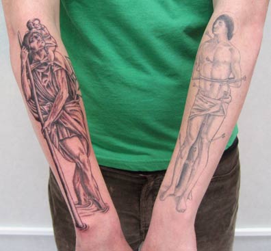Tattoos - Saints - 14725