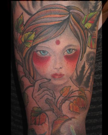 Tattoos - Autumn Girl - 69602