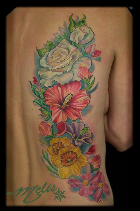 Melissa Fusco - foral back peice