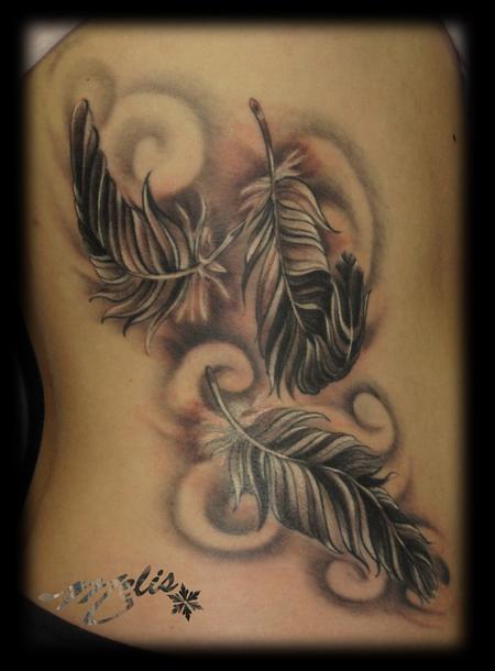 Tattoos - Eagle Feathers - 63525