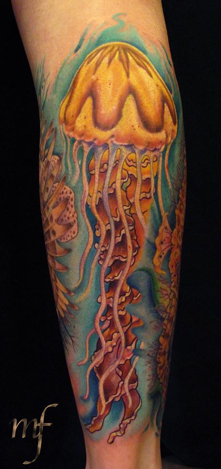 Tattoos - Compass Jellyfish - 60413
